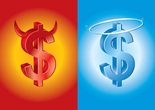 Money – is it a positive or a negative?