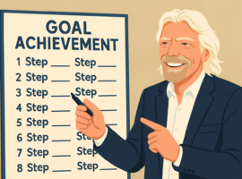 Richard Branson’s 10 Steps on how to achieve your goals