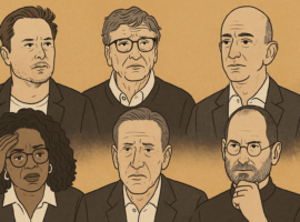 How 6 famous billionaires failed before succeeding [Infographic]