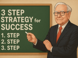 Warren Buffet’s 3 Step Strategy for Success