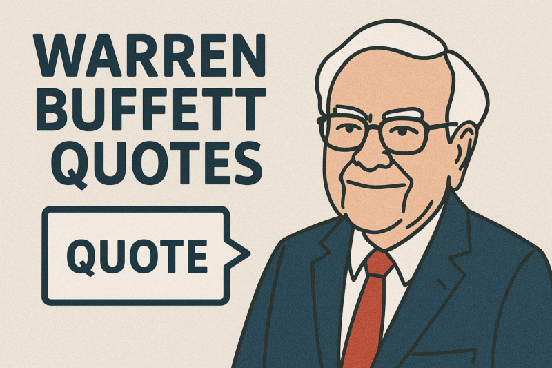 Warren Buffett Quote Illustration